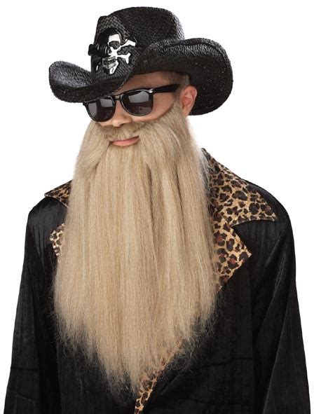 blonde beard costume